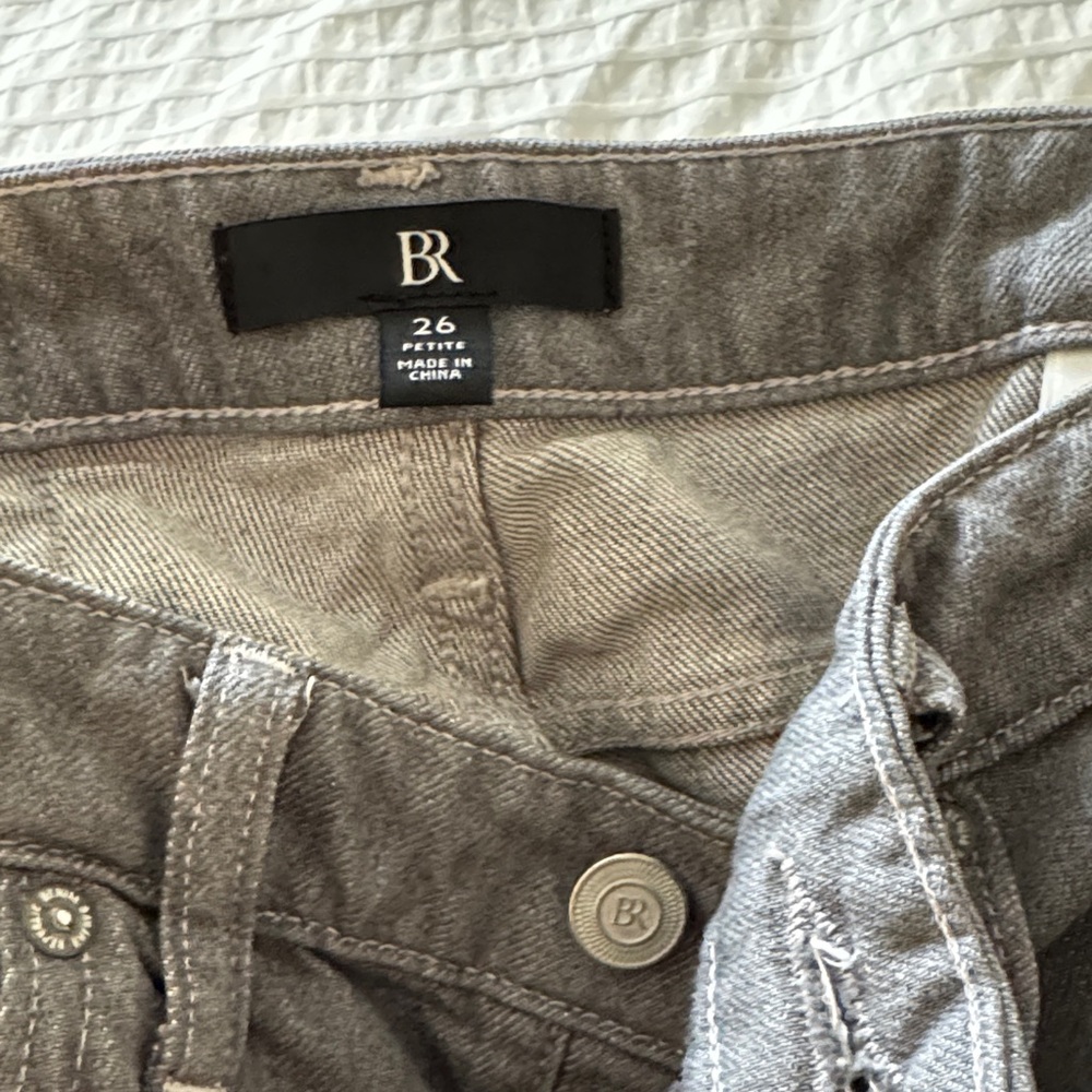 Banana Republic Light Gray Women's Jeans 26 p